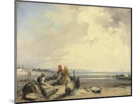 On the Cote dOpale, Picardy-Richard Parkes Bonington-Mounted Giclee Print