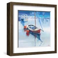 On the Creek-Craig Trewin Penny-Framed Art Print