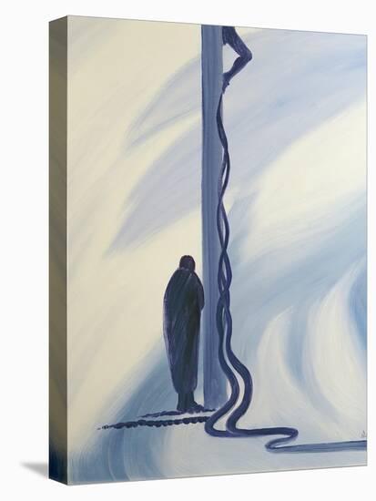 On the Cross Jesus Christ Shed His Precious Blood to Save Us, 1994-Elizabeth Wang-Stretched Canvas