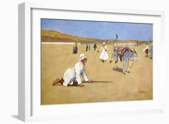 On the Dam Road, Assouan', 1908-Lance Thackeray-Framed Giclee Print