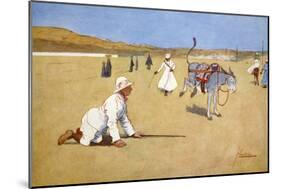 On the Dam Road, Assouan', 1908-Lance Thackeray-Mounted Giclee Print