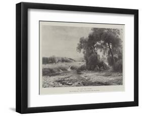 On the Dee, Wales-John Clayton Adams-Framed Giclee Print