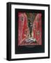 On the Despisers of the Body, Thus Spoke Zarathustra, 2023 (Woodcut and Silkscreen)-Guilherme Pontes-Framed Giclee Print