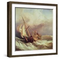 On the Dogger Bank, 1846-William Clarkson Stanfield-Framed Giclee Print