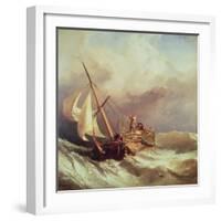 On the Dogger Bank, 1846-William Clarkson Stanfield-Framed Giclee Print