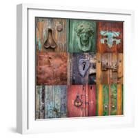 On the Door I-Kathy Mahan-Framed Photographic Print