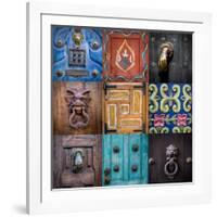 On the Door II-Kathy Mahan-Framed Photographic Print