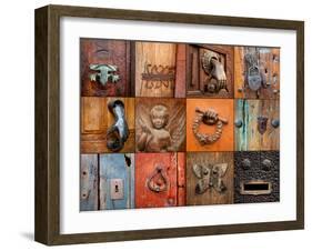 On the Door IV-Kathy Mahan-Framed Photographic Print