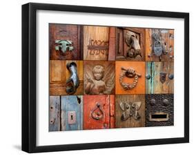 On the Door IV-Kathy Mahan-Framed Photographic Print