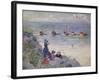 On the Dunes, Heyst-Th?o van Rysselberghe-Framed Giclee Print