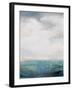 On The Edge of Blue-Karen Hale-Framed Art Print