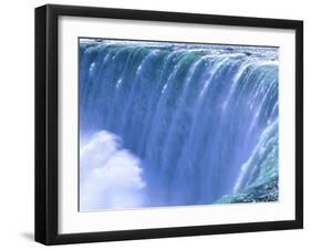 On the Edge of Powerful Niagara Falls, New York-Bill Bachmann-Framed Photographic Print