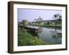 On the Edge of Regneville, Northern Branch of the Canal De L'Est, Meuse, Lorraine, France-Bruno Barbier-Framed Photographic Print