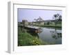 On the Edge of Regneville, Northern Branch of the Canal De L'Est, Meuse, Lorraine, France-Bruno Barbier-Framed Photographic Print