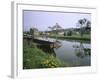 On the Edge of Regneville, Northern Branch of the Canal De L'Est, Meuse, Lorraine, France-Bruno Barbier-Framed Photographic Print