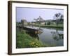 On the Edge of Regneville, Northern Branch of the Canal De L'Est, Meuse, Lorraine, France-Bruno Barbier-Framed Photographic Print