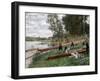 On the Edge of the Marne, 1899-Ferdinand Joseph Gueldry-Framed Giclee Print