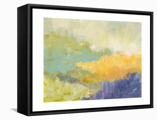 On The Edge-Jan Weiss-Framed Stretched Canvas