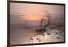 On the Estuary-Charles Brooke Branwhite-Framed Giclee Print