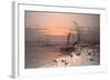 On the Estuary-Charles Brooke Branwhite-Framed Giclee Print