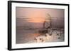 On the Estuary-Charles Brooke Branwhite-Framed Giclee Print