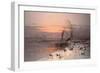 On the Estuary-Charles Brooke Branwhite-Framed Premium Giclee Print