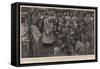 On the Eve of Battle, the Celebration of the Holy Communion on the Veldt-Frank Craig-Framed Stretched Canvas