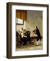 On the Eve of the Feast-Mose Bianchi-Framed Giclee Print