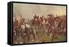 'On the Evening of the Battle of Waterloo', 1879 (1906)-Ernest Crofts-Framed Stretched Canvas