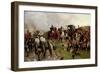 On the Evening of the Battle of Waterloo, 1879-Ernest Crofts-Framed Premium Giclee Print