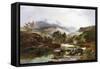 On the Falloch, Scotland-Sidney Richard Percy-Framed Stretched Canvas