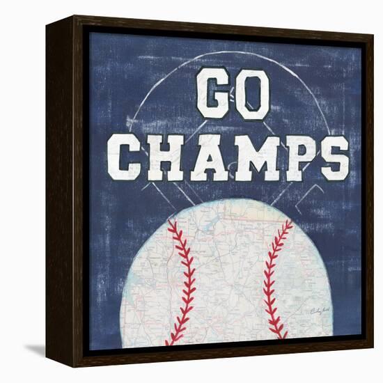 On The Field III Go Champs-Courtney Prahl-Framed Stretched Canvas