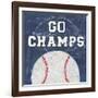 On The Field III Go Champs-Courtney Prahl-Framed Art Print