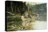 On the Flathead-Charles Marion Russell-Stretched Canvas