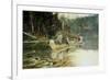 On the Flathead-Charles Marion Russell-Framed Premium Giclee Print