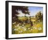 On the Footpath-Unknown Unknown-Framed Art Print
