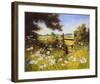 On the Footpath-Unknown Unknown-Framed Art Print