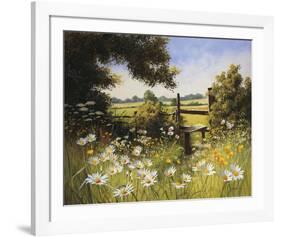 On the Footpath-Mary Dipnall-Framed Giclee Print