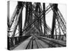 On the Forth Bridge, C.1890-null-Stretched Canvas