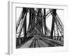 On the Forth Bridge, C.1890-null-Framed Photographic Print