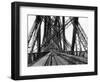 On the Forth Bridge, C.1890-null-Framed Photographic Print