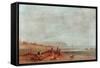 On The French Coast, 1880-James Cullett-Framed Stretched Canvas