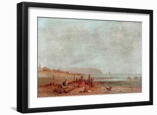 On The French Coast, 1880-James Cullett-Framed Giclee Print