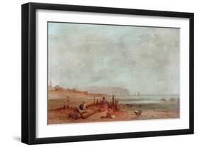 On The French Coast, 1880-James Cullett-Framed Giclee Print