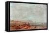 On The French Coast, 1880-James Cullett-Framed Stretched Canvas