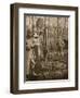 On the French Lorraine Front: a Poilu's Camp Letter-Box and Buzzard Mascots-English Photographer-Framed Premium Giclee Print