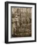 On the French Lorraine Front: a Poilu's Camp Letter-Box and Buzzard Mascots-English Photographer-Framed Premium Giclee Print