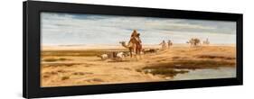 On the Fringe of the Desert, 1884 (Oil on Canvas)-Frederick Goodall-Framed Giclee Print