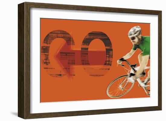 On the go-null-Framed Giclee Print