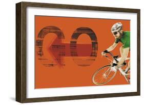 On the go-null-Framed Giclee Print